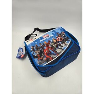 Disney Infinity 2.0 Marvel Super Heroes Play Zone Messenger Bag Storage Case New